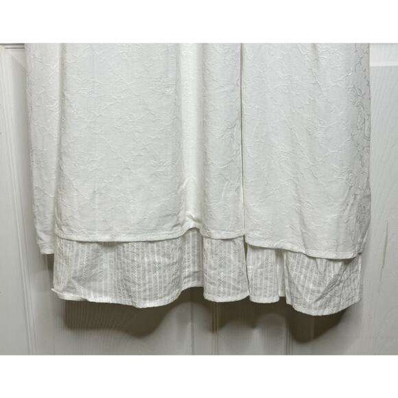 NWT REVOLVE & ANTHROPOLGIE Lovers COMMENSE Corset Midi Dress Cotton Size Medium - Picture 2 of 9